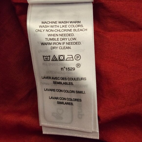 Lauren Ralph Lauren Geo Stripe Belted Cotton Voile Dress Boho Southwestern - Picture 11 of 12